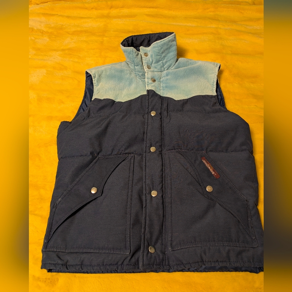 Vintage Jordache Corduroy & Polyester Jacket, Mens Size M